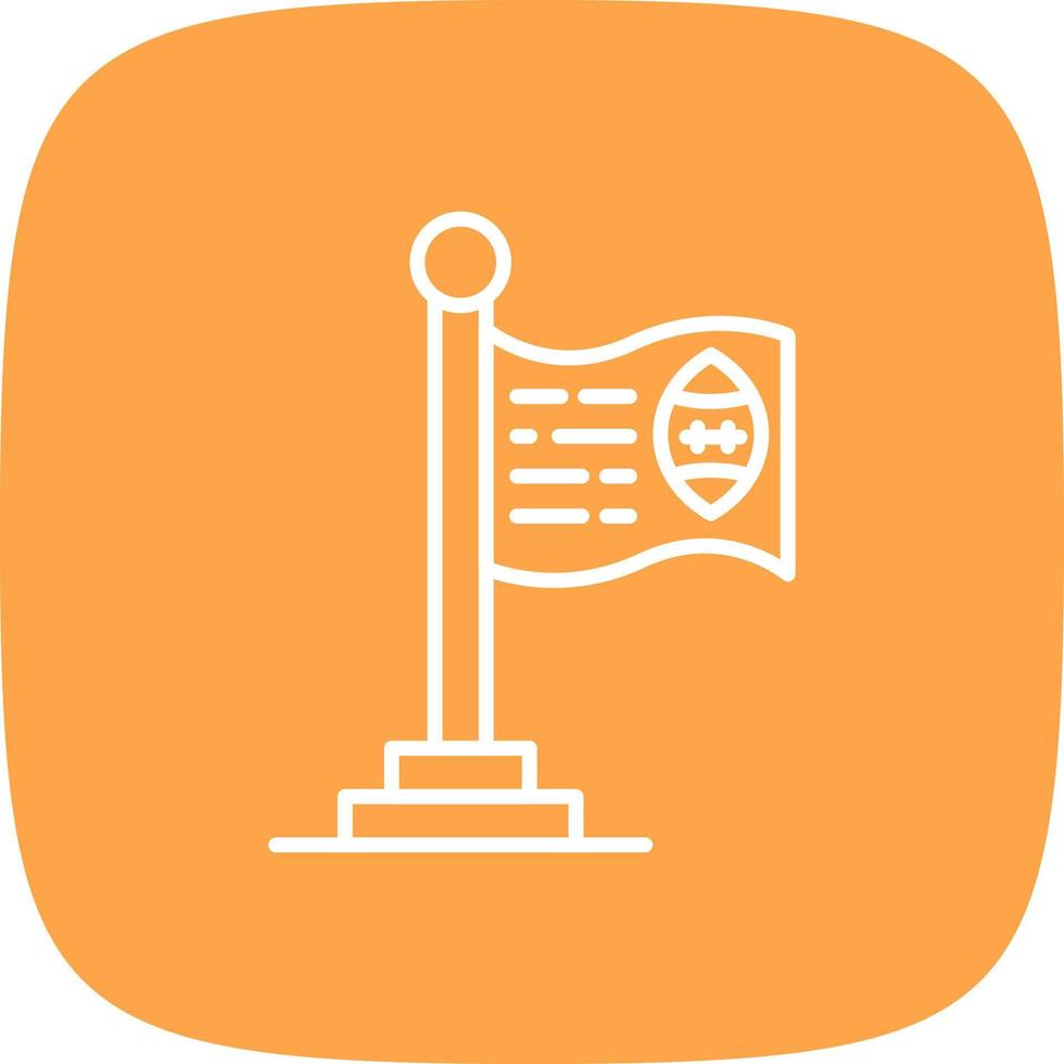 Flag Creative Icon Design vector