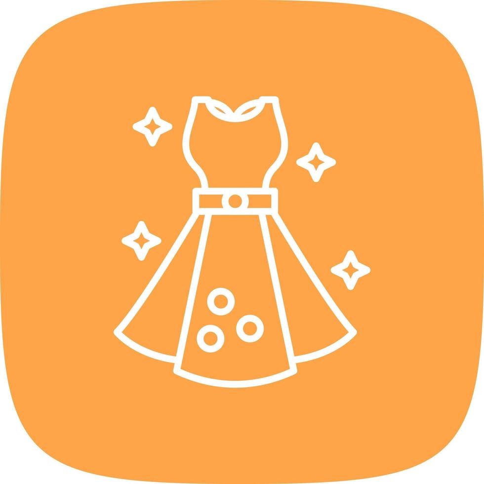 Dress Creative Icon Design vector