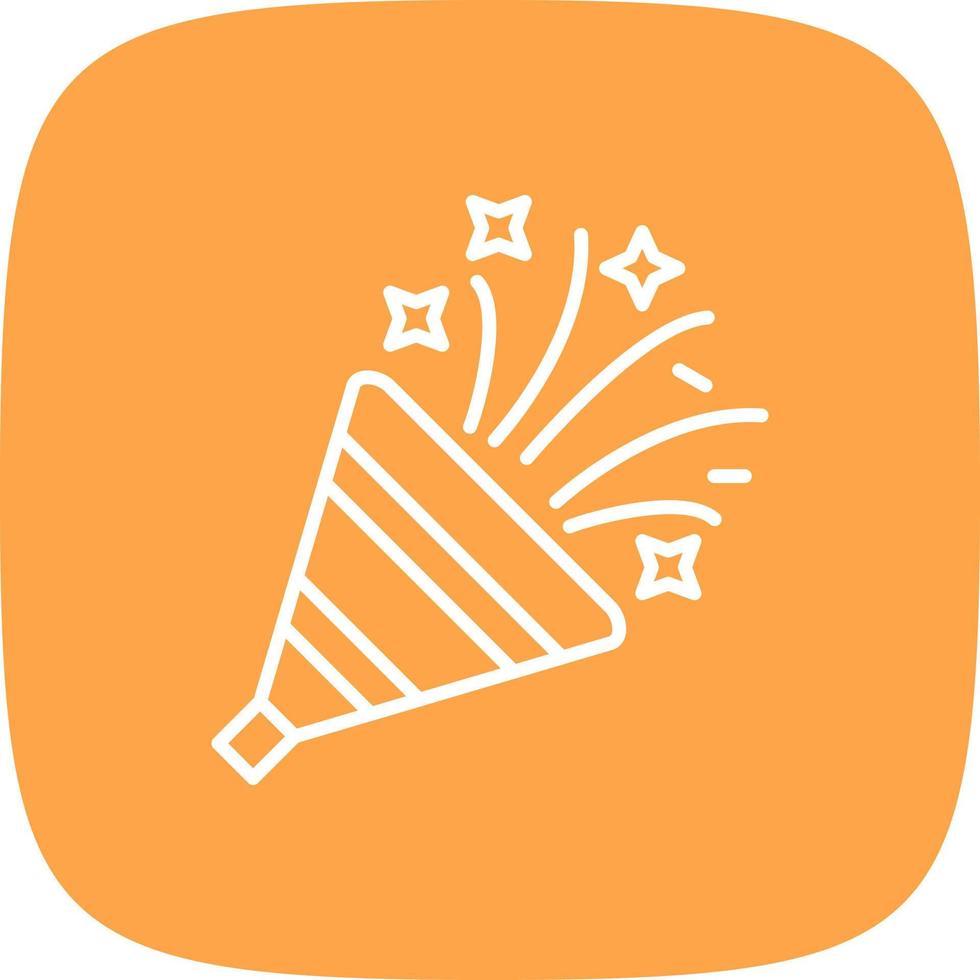 Confetti Creative Icon Design vector