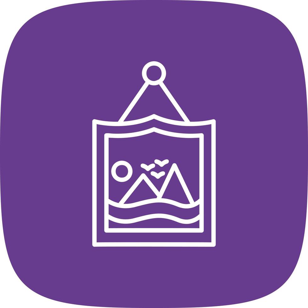 Frame Creative Icon Design vector