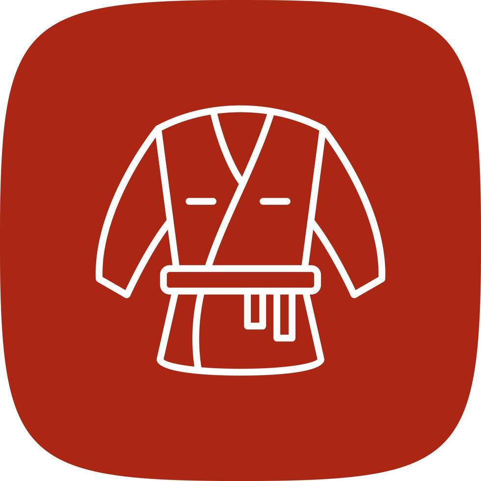 Kimono Creative Icon Design vector