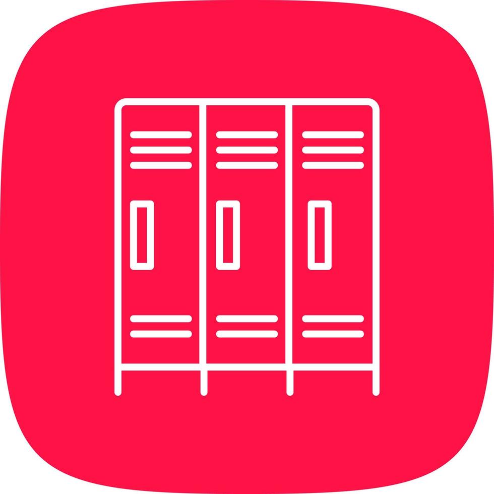 Lockers Creative Icon Design vector