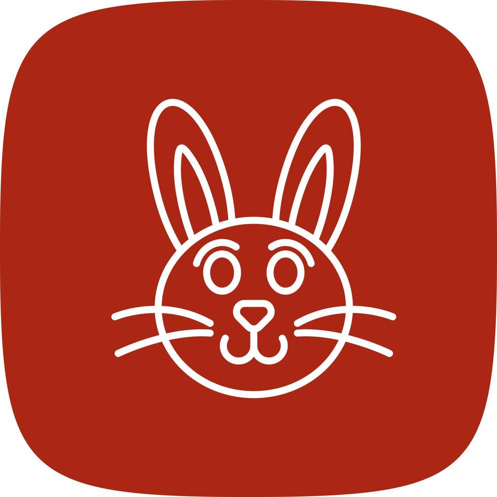 Rabbit Creative Icon Design vector