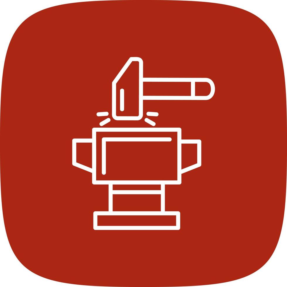 Blacksmith Creative Icon Design vector