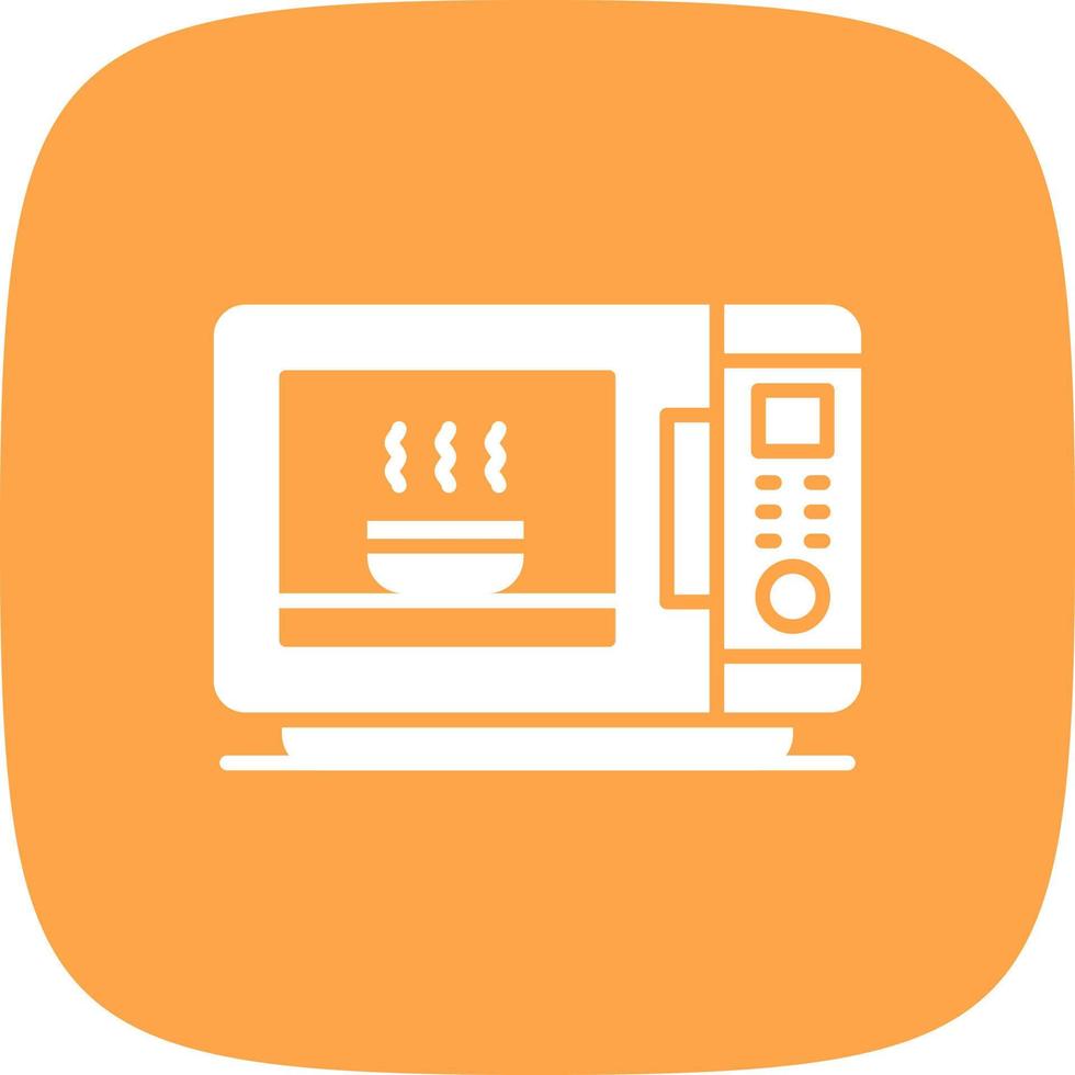 Microwave Creative Icon Design vector