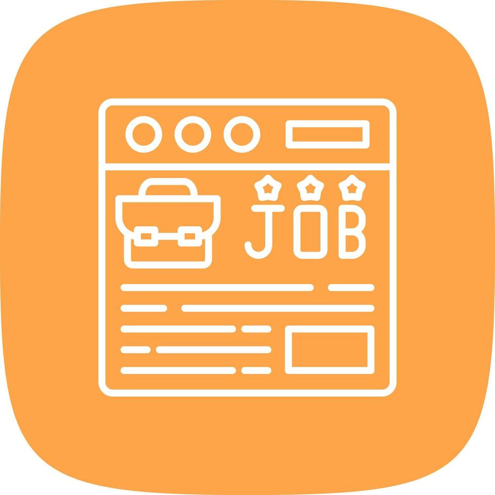 Job Creative Icon Design vector