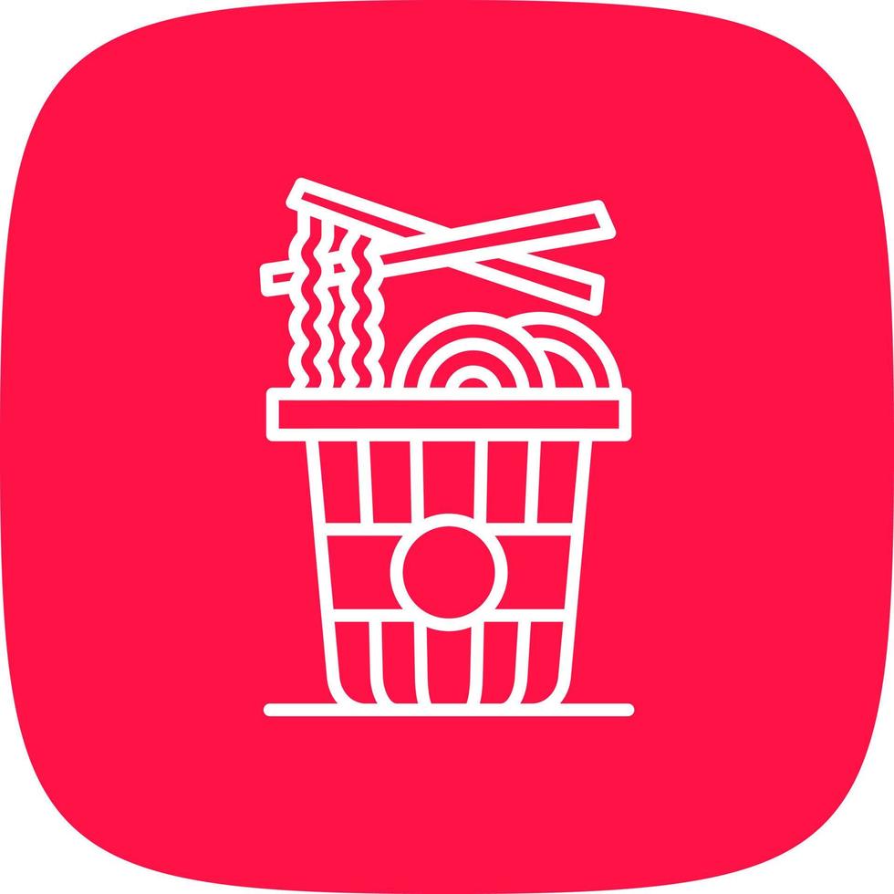 Noodles Creative Icon Design vector