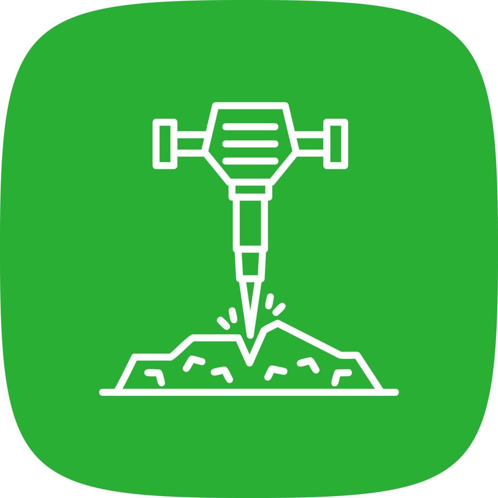 Drill Creative Icon Design vector