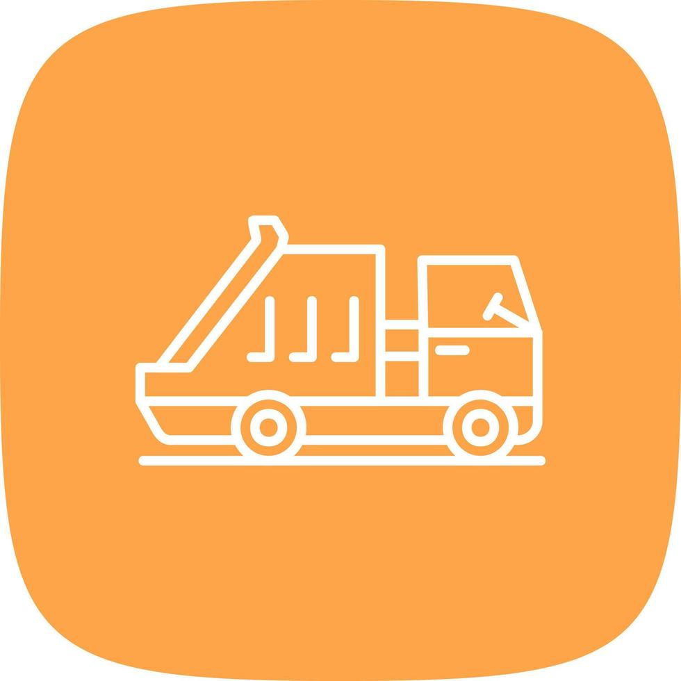 Car Waste Creative Icon Design vector