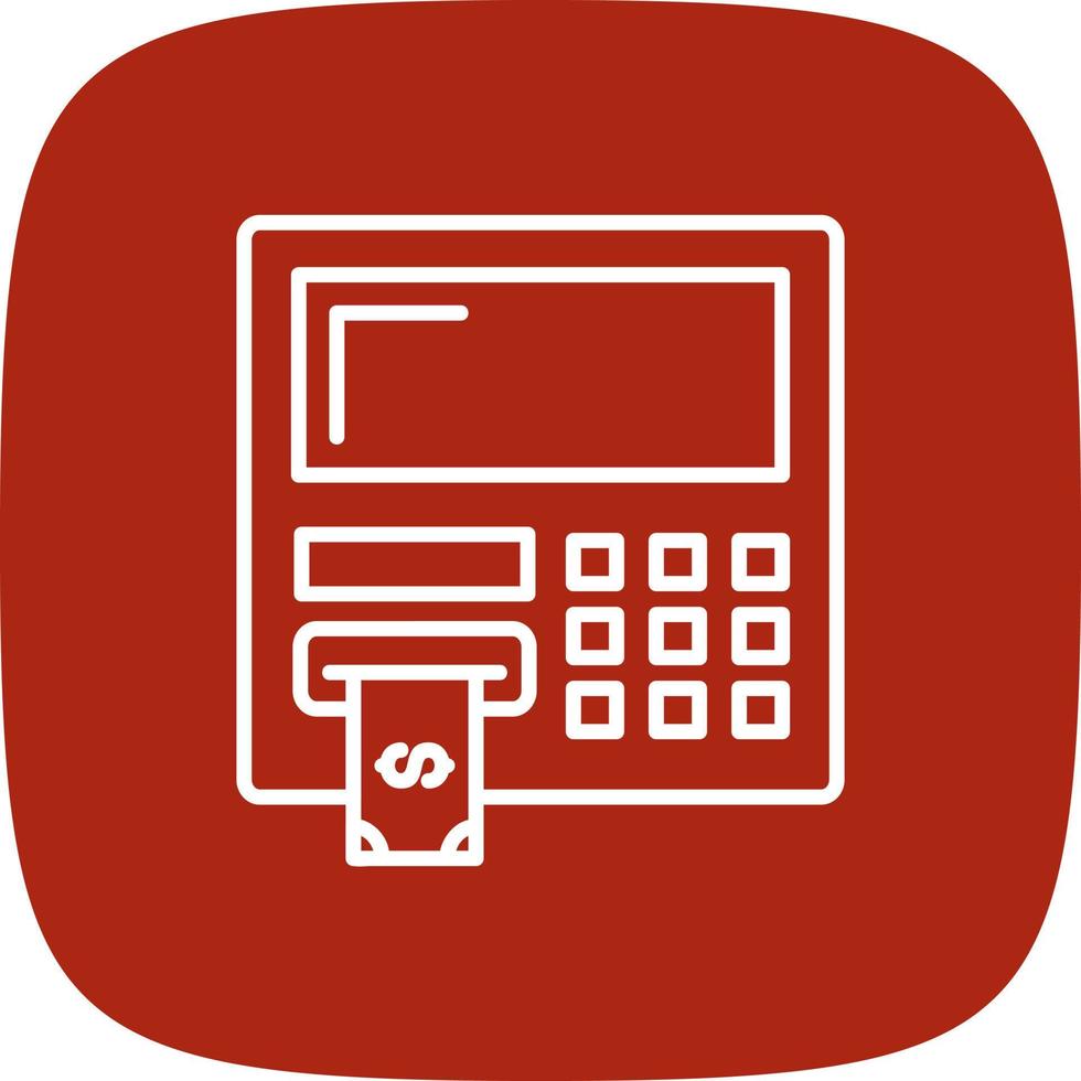 Atm Creative Icon Design vector