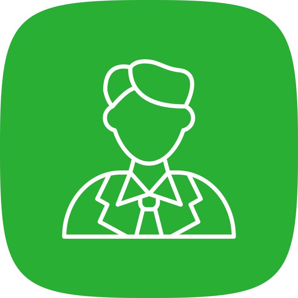 Salesman Creative Icon Design vector