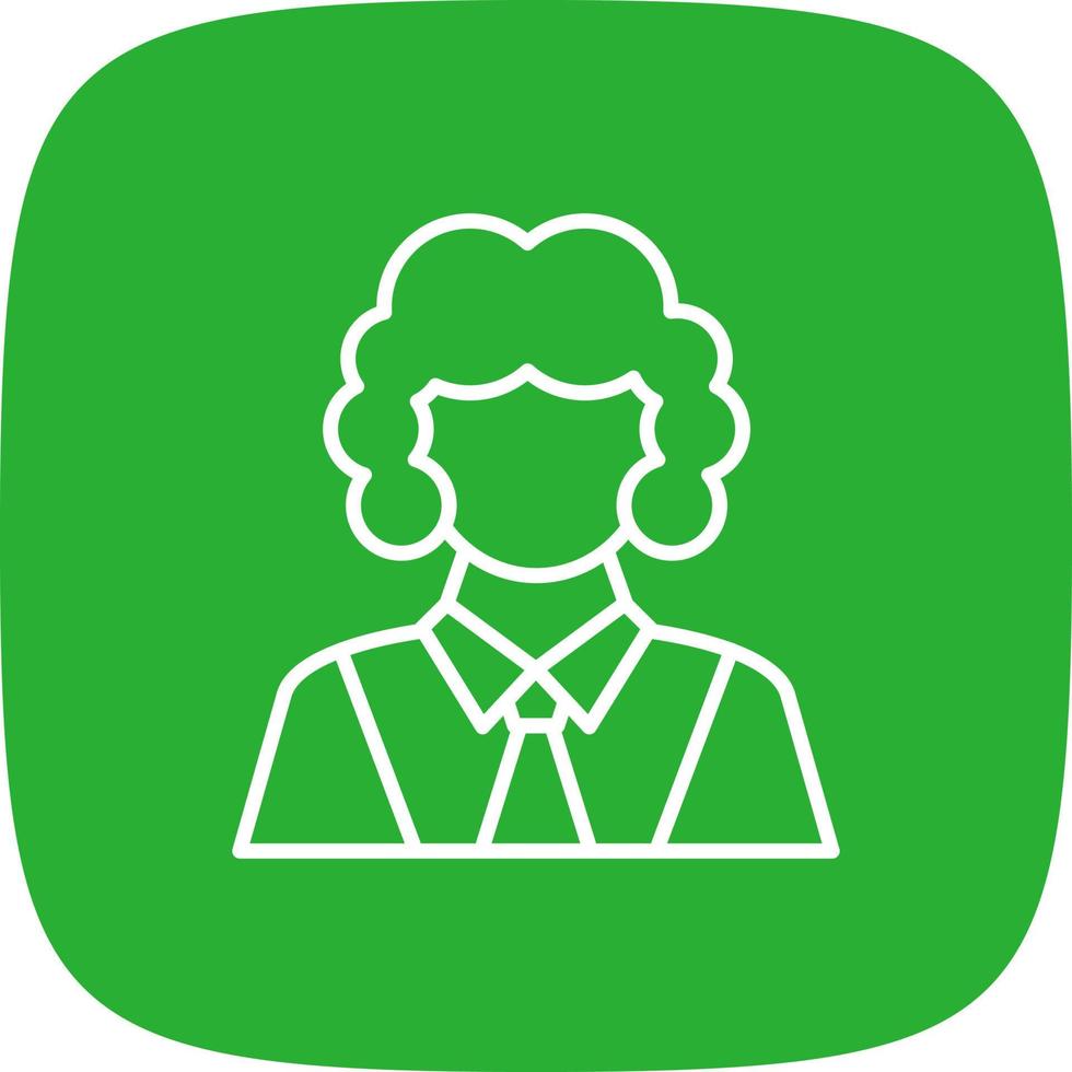 Judge Creative Icon Design vector