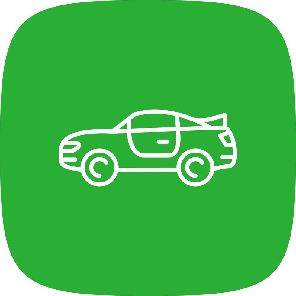 Coupe Creative Icon Design vector