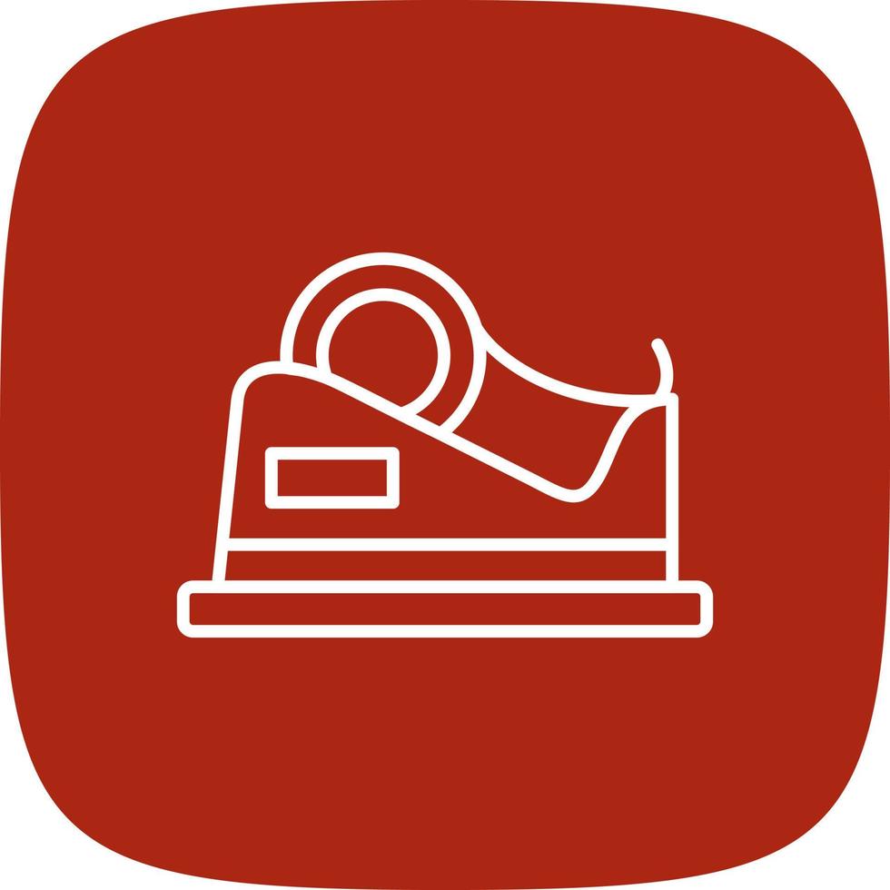 Adhesive Tape Creative Icon Design vector