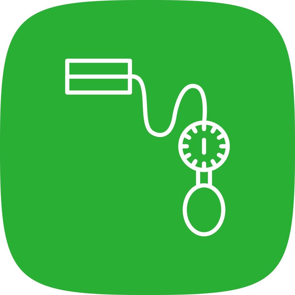 Tensiometer Creative Icon Design vector