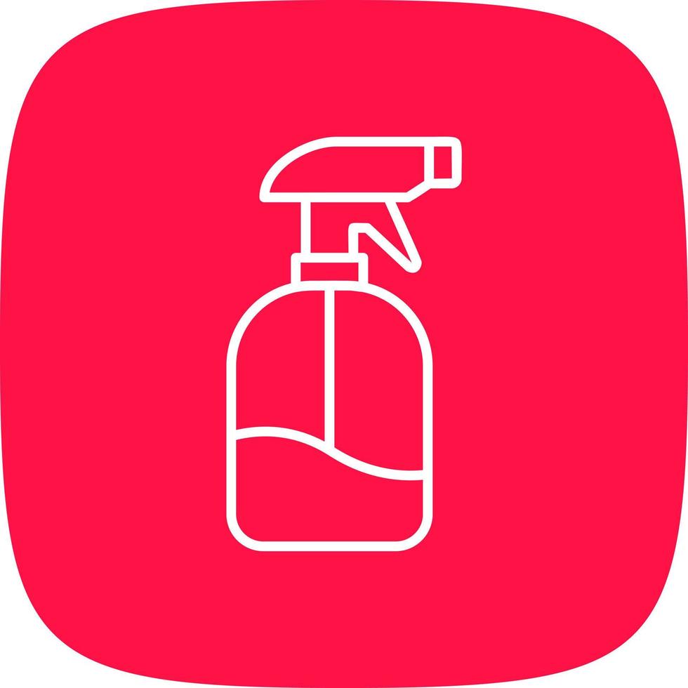 Spray Bottle Creative Icon Design vector