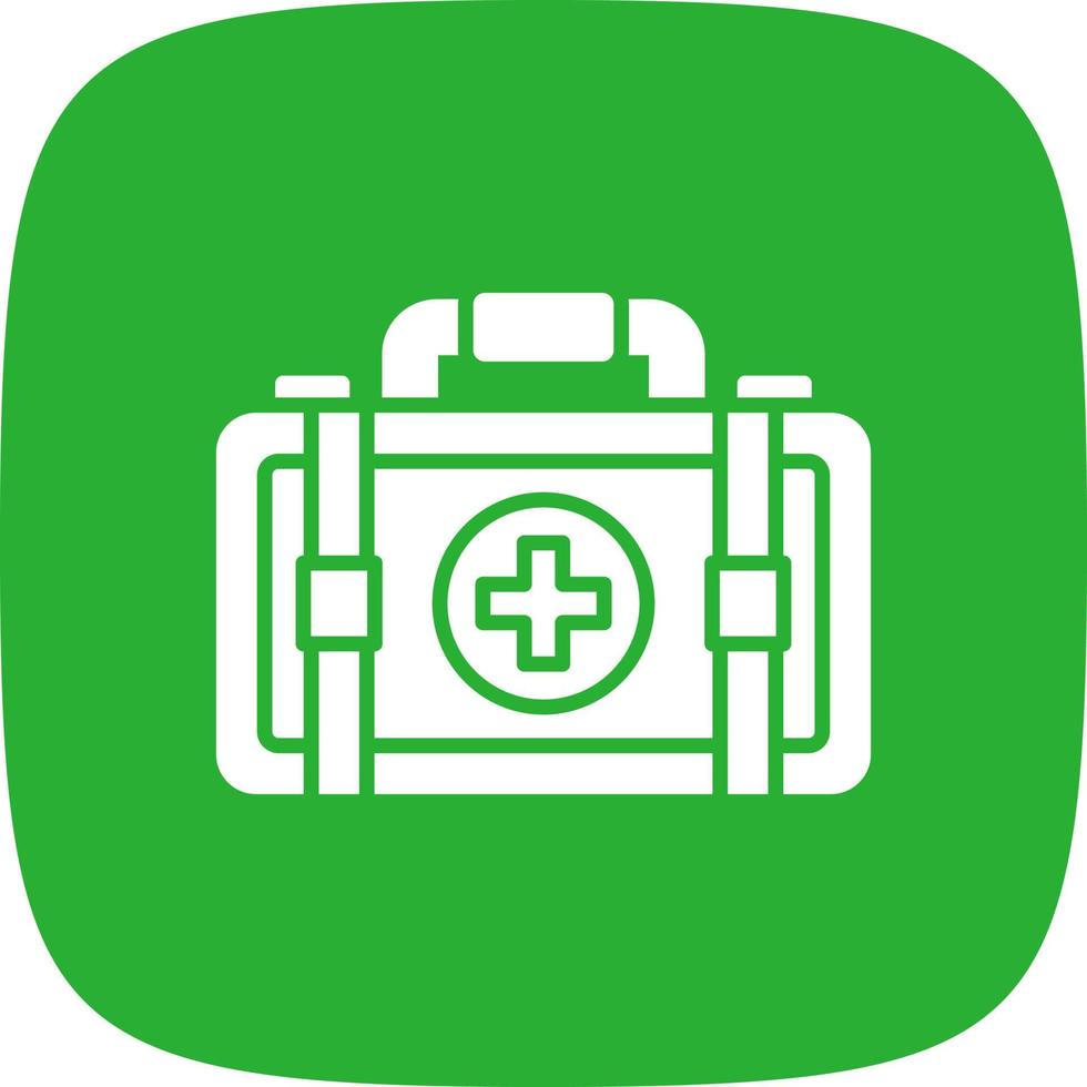 First Aid Kit Creative Icon Design vector