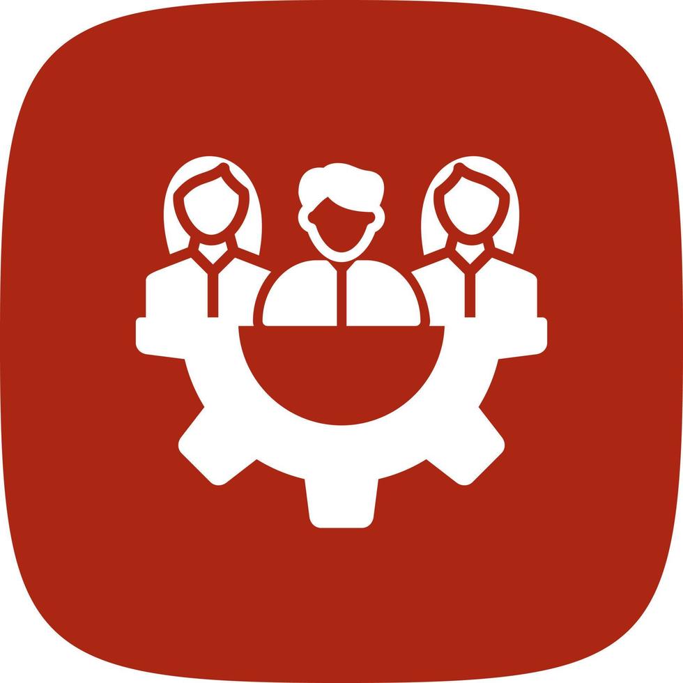 Workforce Creative Icon Design vector