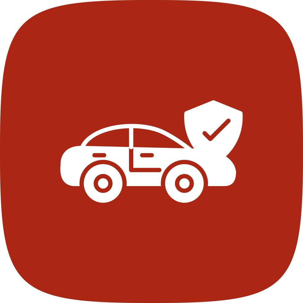 Car Insurance Creative Icon Design vector