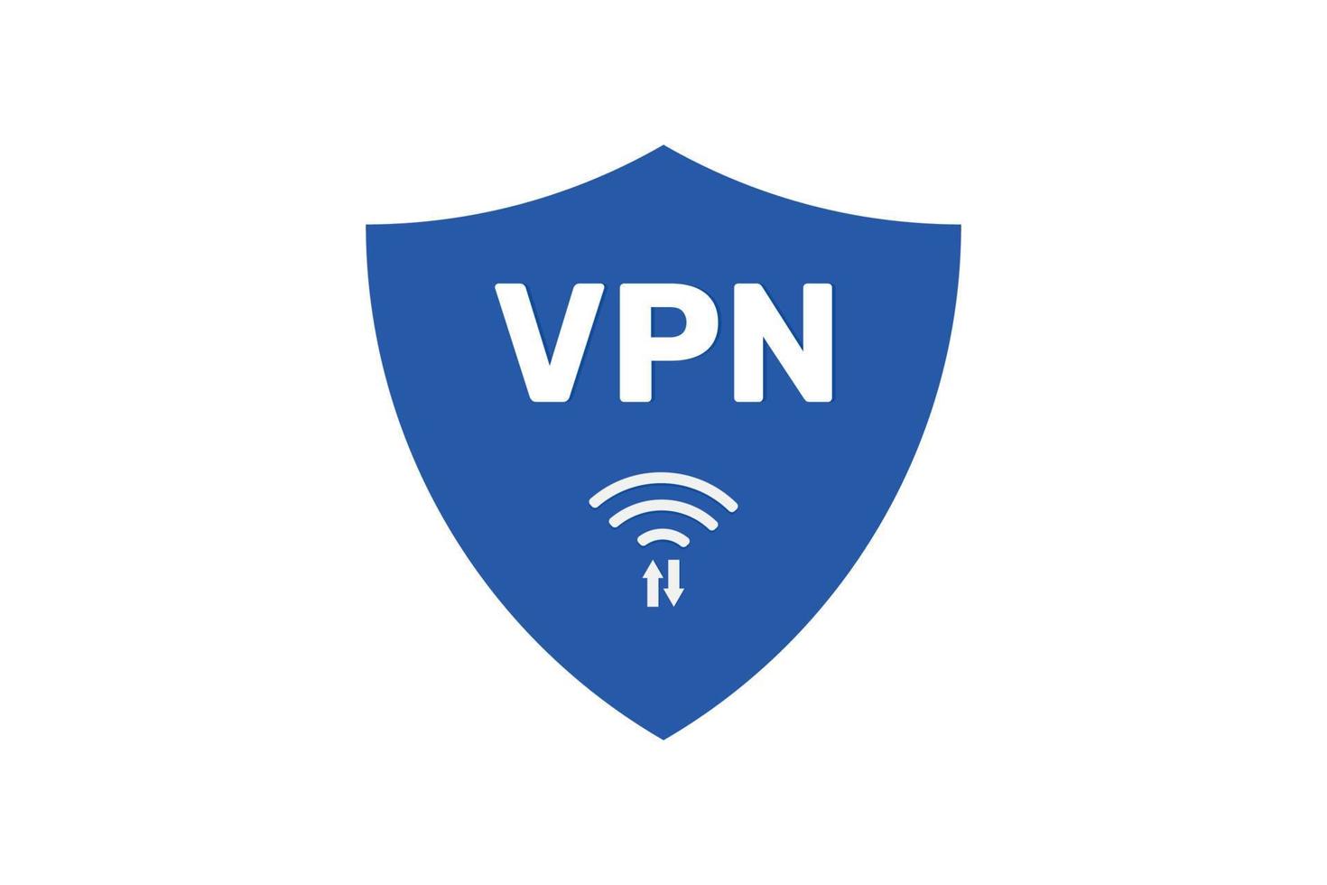 ilustración de red privada virtual vpn vector