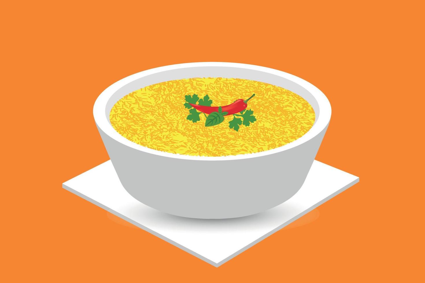 Indian dal vector design.