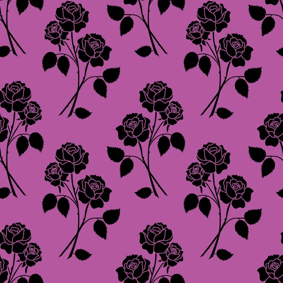 patrón de vector transparente para estampados de diseño y moda. patrón de flores con flores pequeñas sobre fondo de color claro. diseño de patrón y listo para imprimir