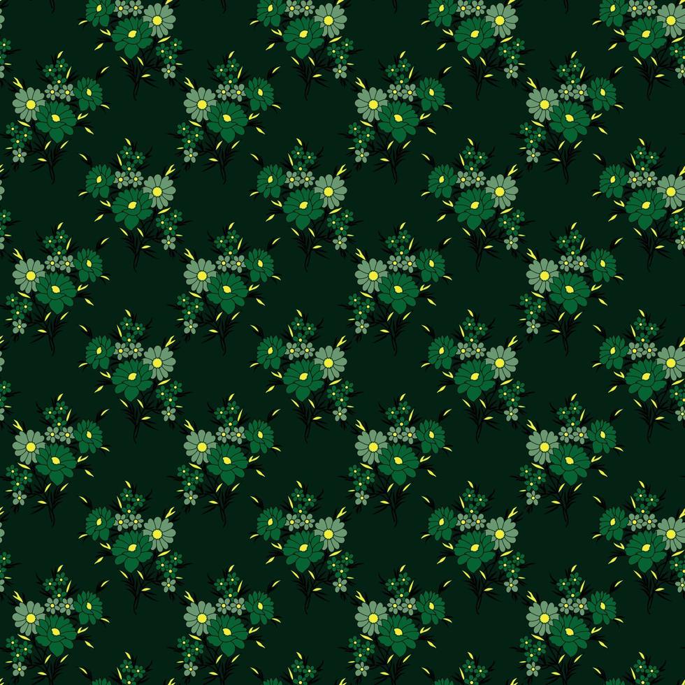 Seamless floral pattern with tropical flowers, watercolor. Vector illustration. ready for print. pattern design