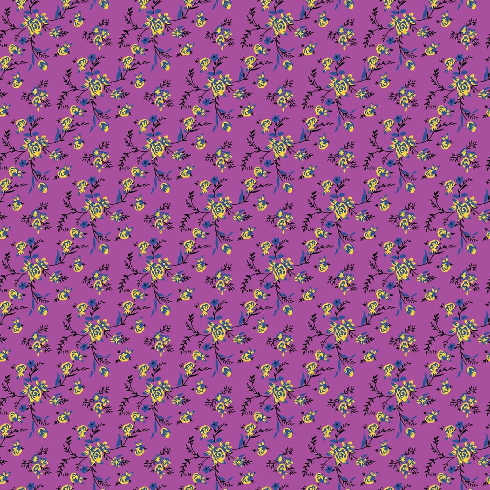 Seamless floral pattern with tropical flowers, watercolor. Vector illustration. ready for print. pattern design