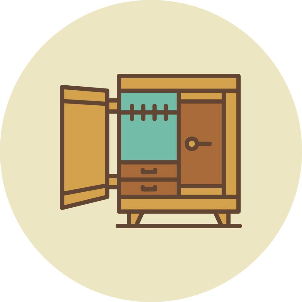 Closet Creative Icon Design vector