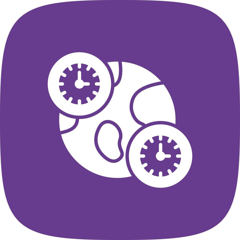 Jet Lag Creative Icon Design vector