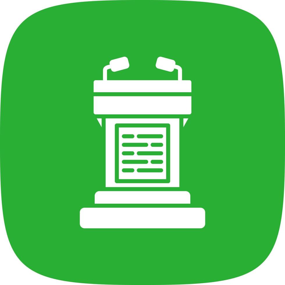 Tribune Creative Icon Design vector
