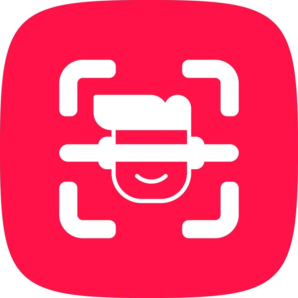 Biometric Creative Icon Design vector