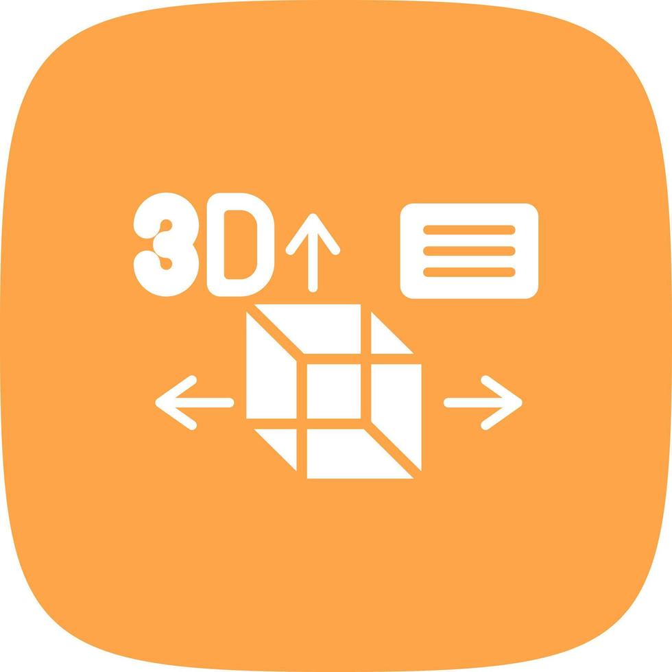 3D Design Creative Icon Design vector