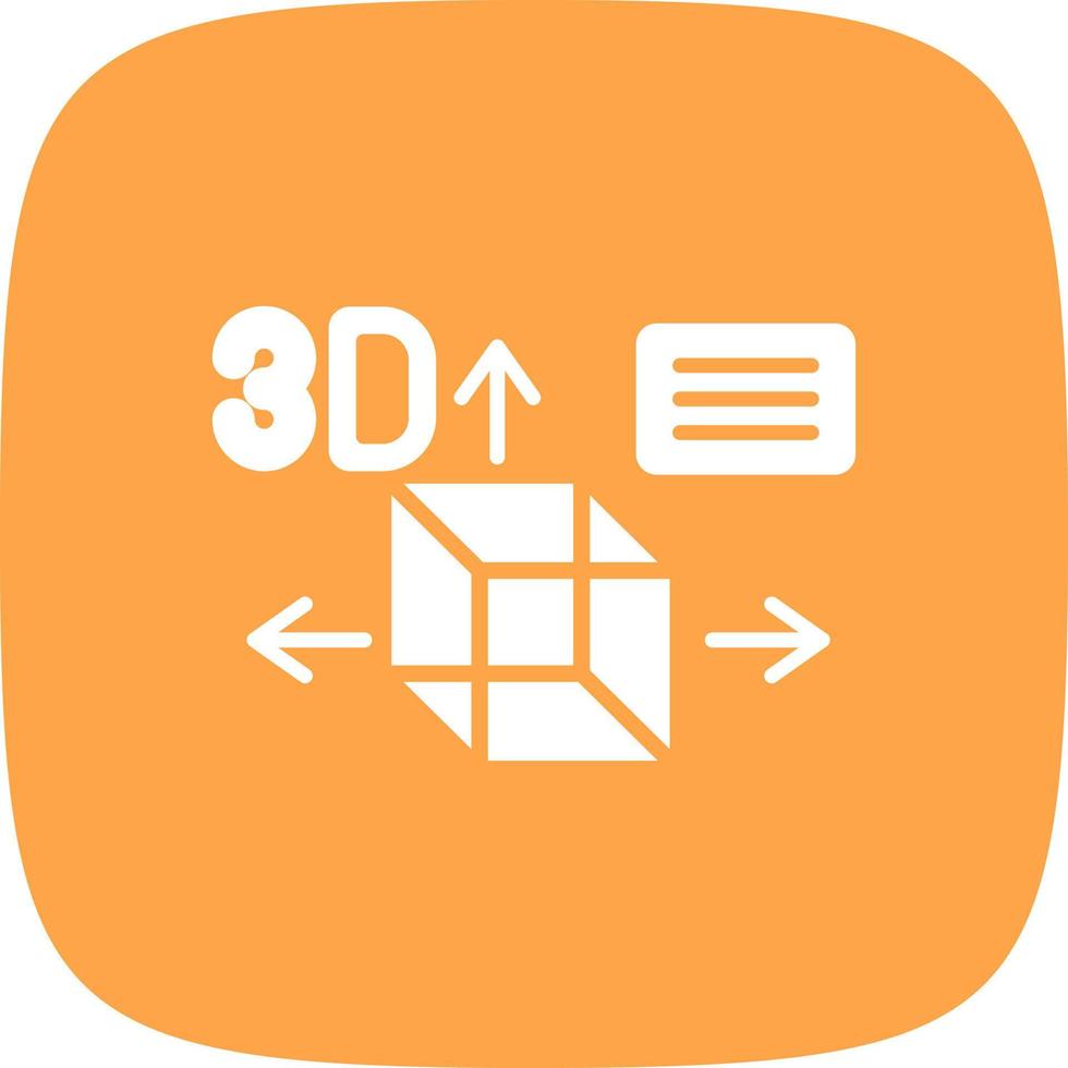 diseño de icono creativo de diseño 3d vector