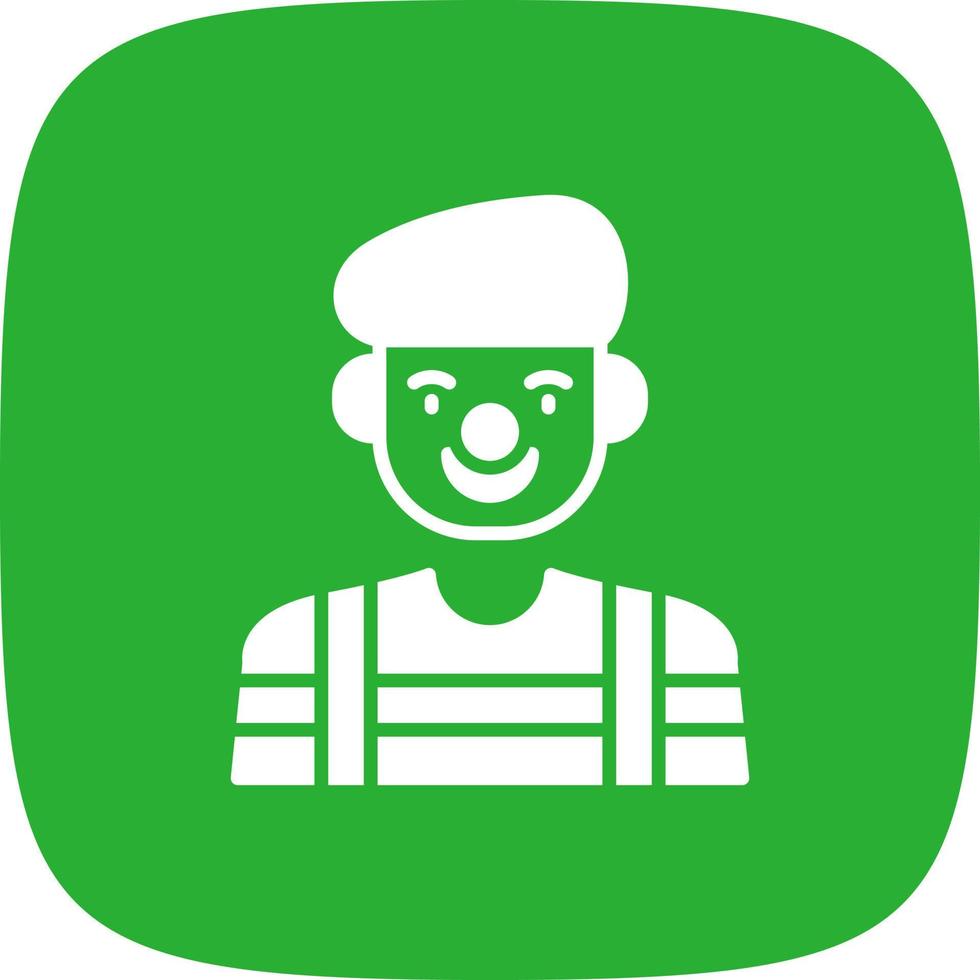 Mime Creative Icon Design vector