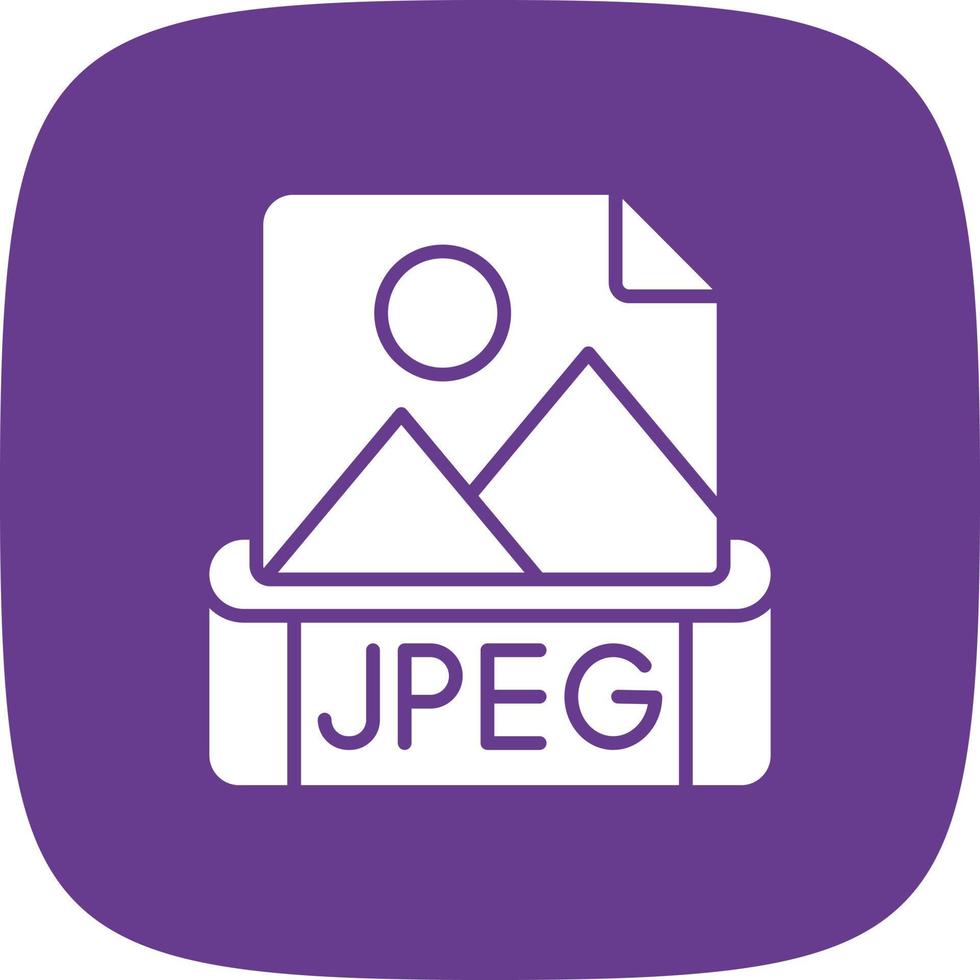 Jpeg Creative Icon Design vector