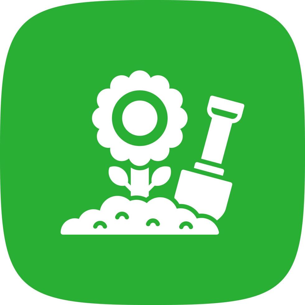 Gardening Creative Icon Design vector