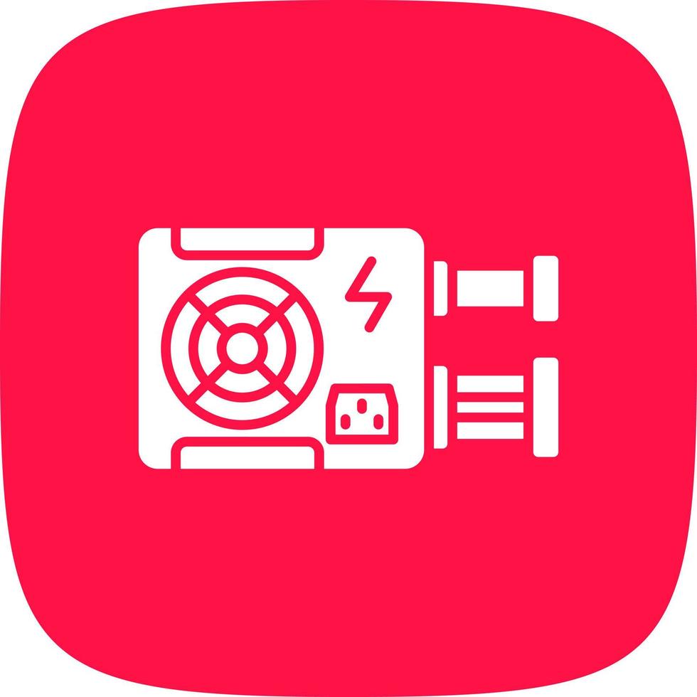 Power Supply Creative Icon Design vector