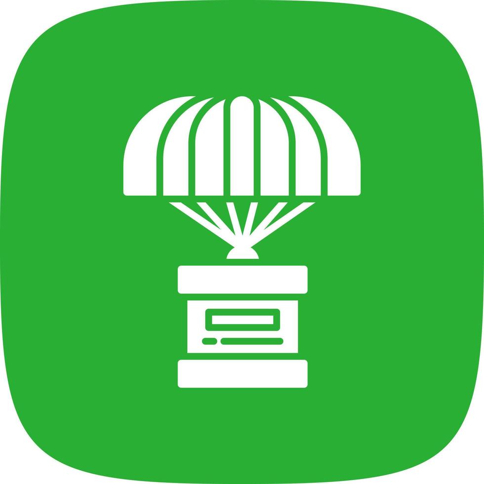 Drop Shipping Creative Icon Design vector