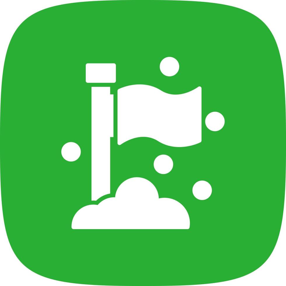 Flag Creative Icon Design vector