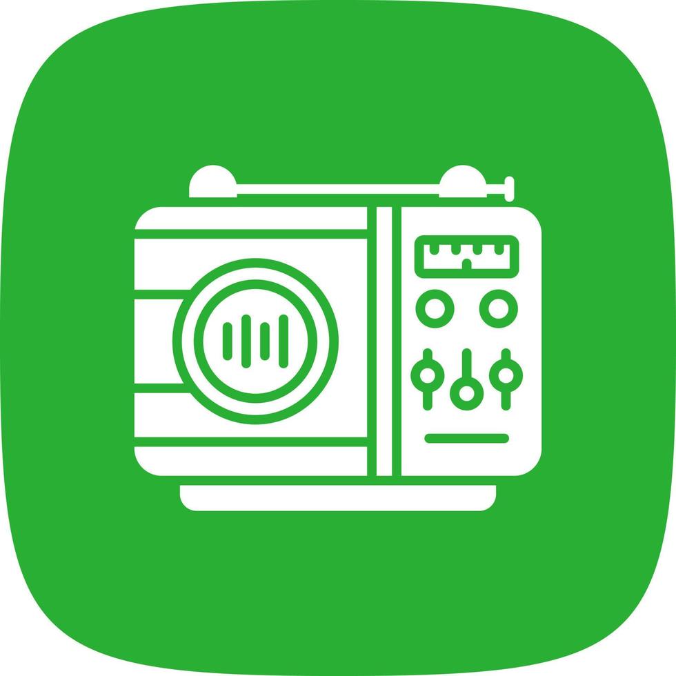 Radio Creative Icon Design vector