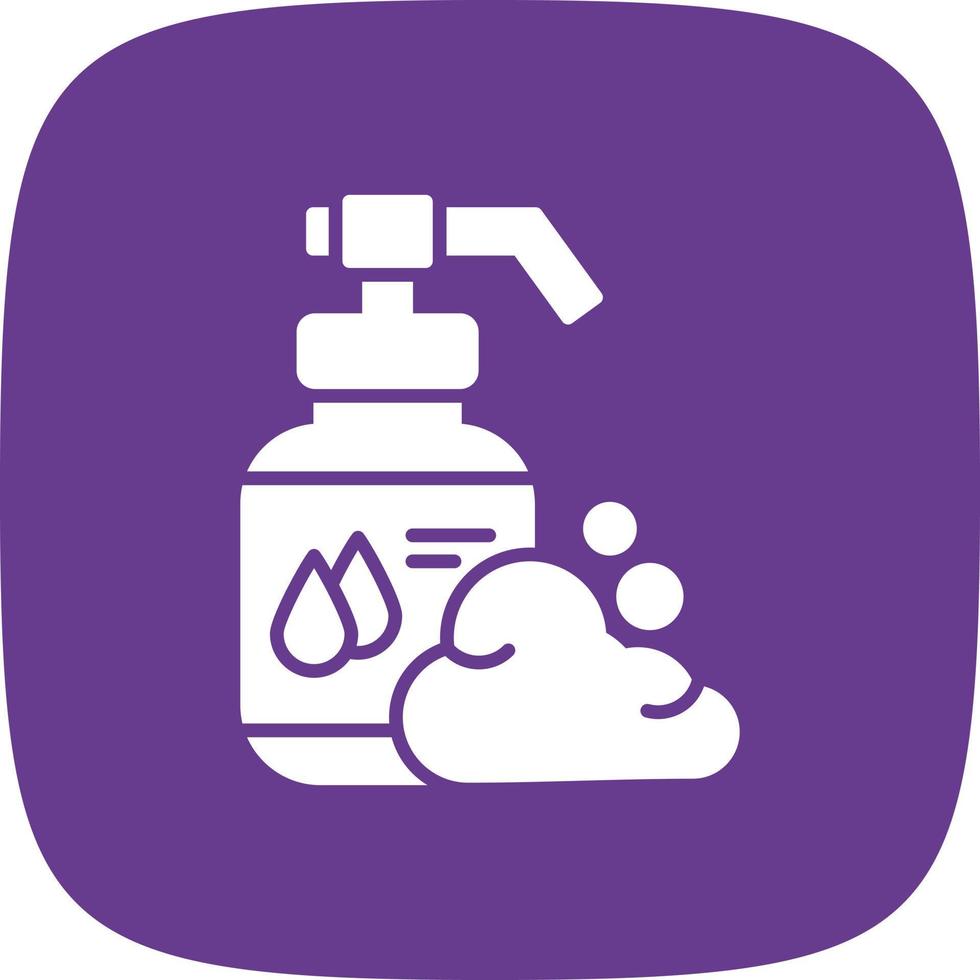 Shampoo Creative Icon Design vector