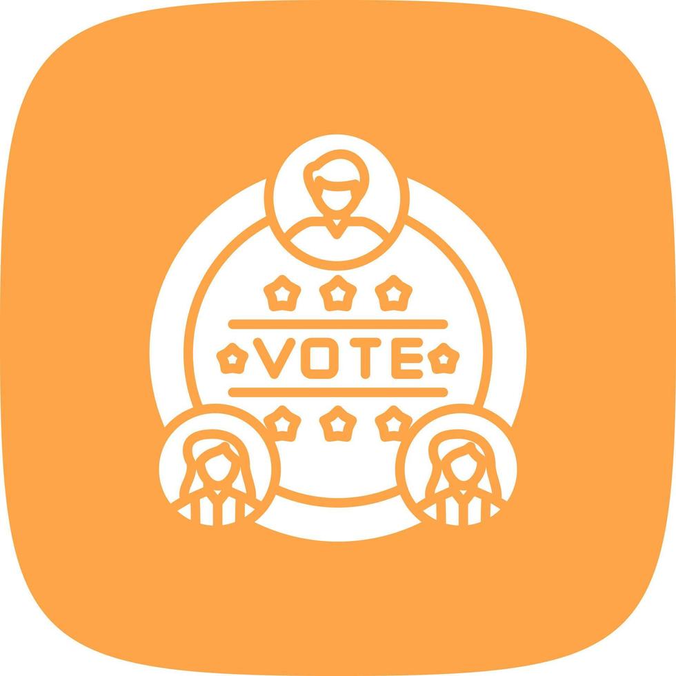 Elections Creative Icon Design vector