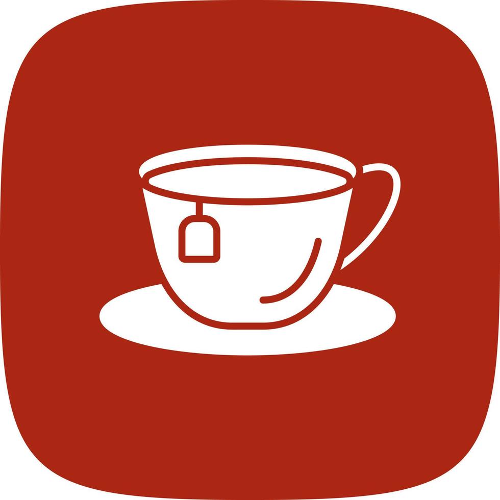 Tea Cup Creative Icon Design vector