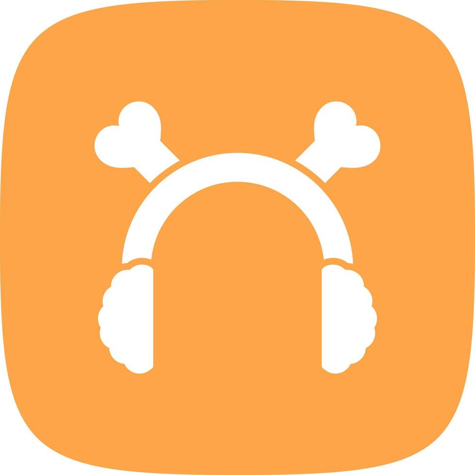 Earmuffs Creative Icon Design vector