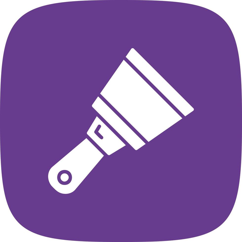 Paint Scraper Creative Icon Design vector