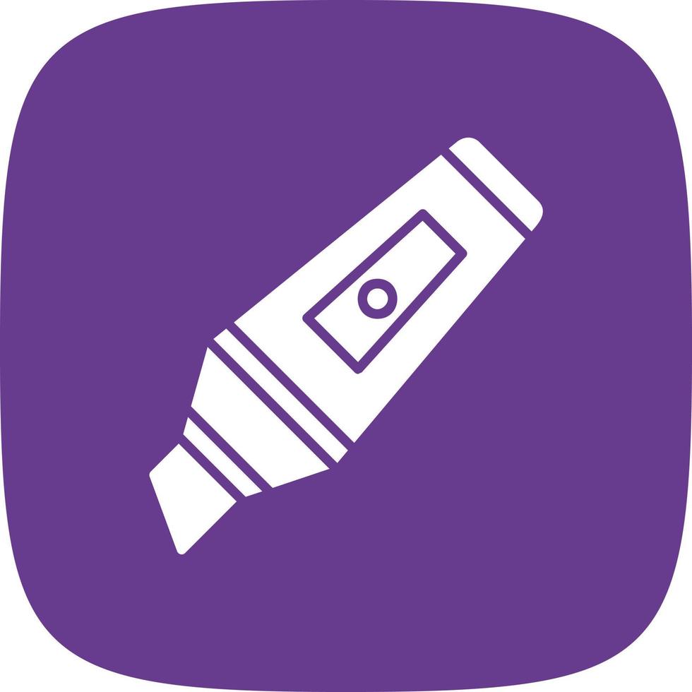Highlighter Creative Icon Design vector