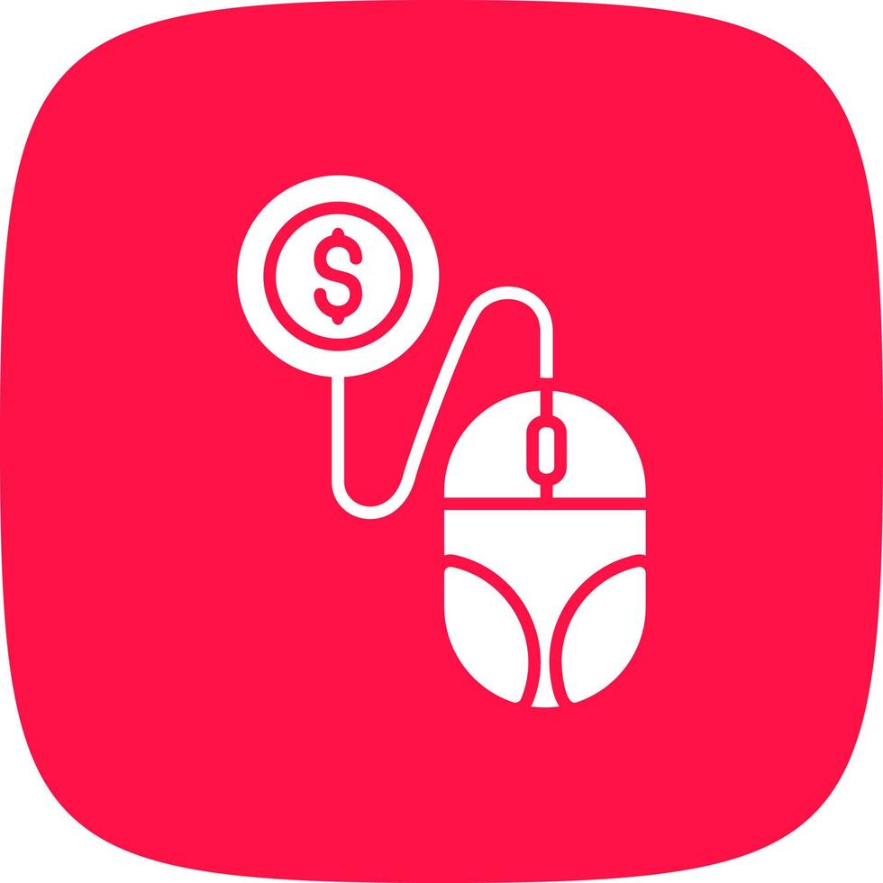 Pay Per Click Creative Icon Design vector