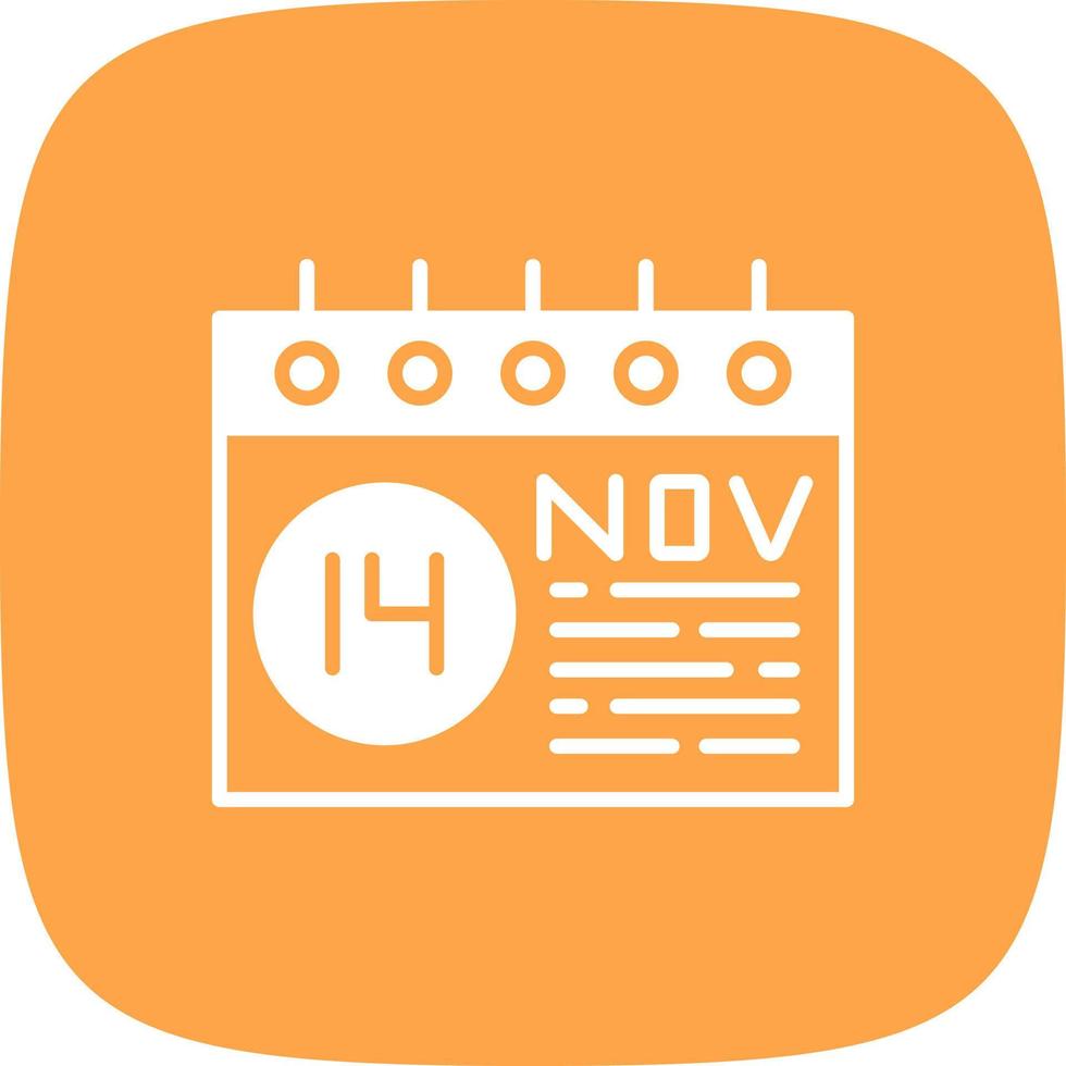 World Diabetes Day Creative Icon Design vector