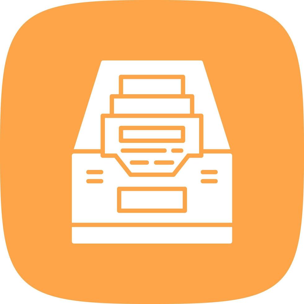 Files Box Creative Icon Design vector